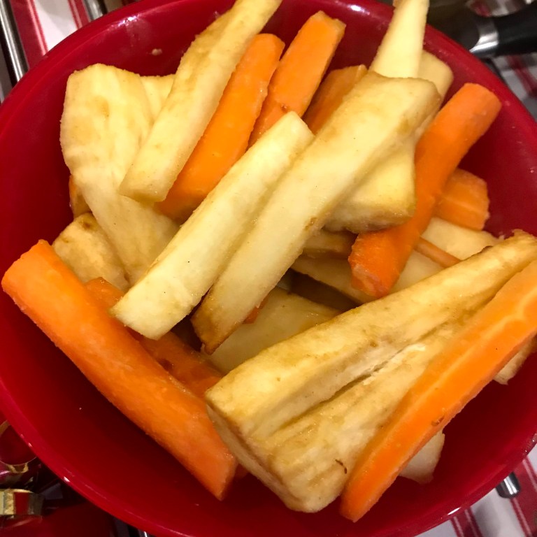 Honey-Roast Parsnips and Carrots
