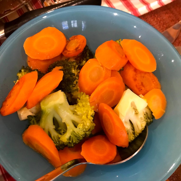 Steam Carrot and Broccoli