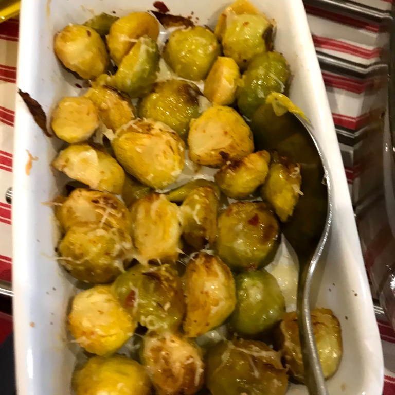 Parmesan Brussels Sprouts